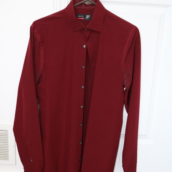 JF J.Ferrar Slim Fit Dress Shirt - Picture 1 of 1
